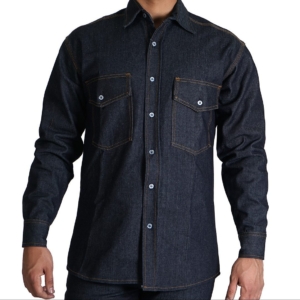 camisas industriales tipo jean azul fuerte santo domingo cstradha rd