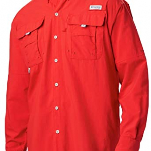 Las mejores ofertas en Camisas de manga larga Columbia Rojo para