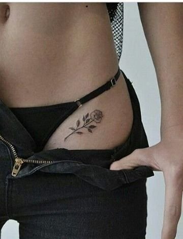 17 atrevidos tatuajes en la ingle - estilo sanjuanero